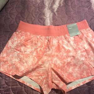 NWT Gap running shorts with liner. Size M